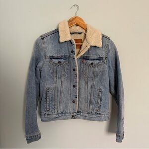 Levi’s Denim Sherpa Jacket